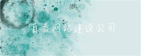 自贡网站建设公司